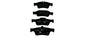 HELLA PAGID Brake Pad Set T5155