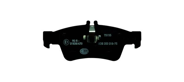 HELLA PAGID Brake Pad Set T5155