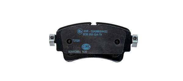 HELLA PAGID Brake Pad Set T2528