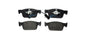 HELLA PAGID Brake Pad Set T2549