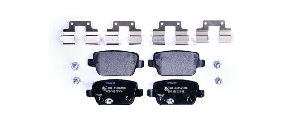 HELLA PAGID Brake Pad Set T2635