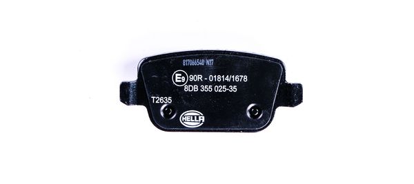 HELLA PAGID Brake Pad Set T2635