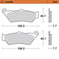 Moto-Master RoadPRO Sinter Brake Pads 403301