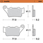 Moto-Master RoadPRO Sinter Brake Pads 403402