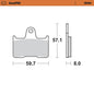 Moto-Master RoadPRO Sinter Brake Pads 404402