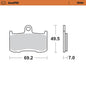 Moto-Master RoadPRO Sinter Brake Pads 406001