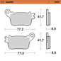 Moto-Master RoadPRO Sinter Brake Pads 406702