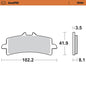 Moto-Master RoadPRO Sinter Brake Pads 407001