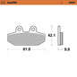 Moto-Master RoadPRO Sinter Brake Pads 414502