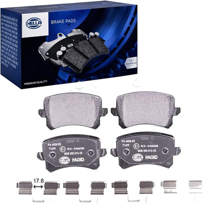 HELLA PAGID Brake Pad Set T2633