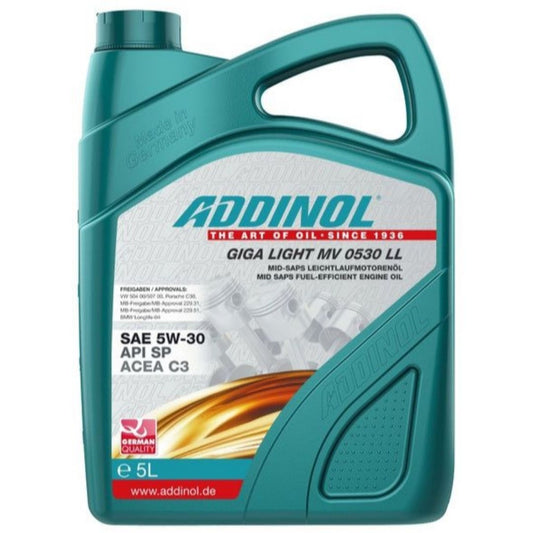 ADDINOL GIGA LIGHT MV 0530 LL (5 Liters)