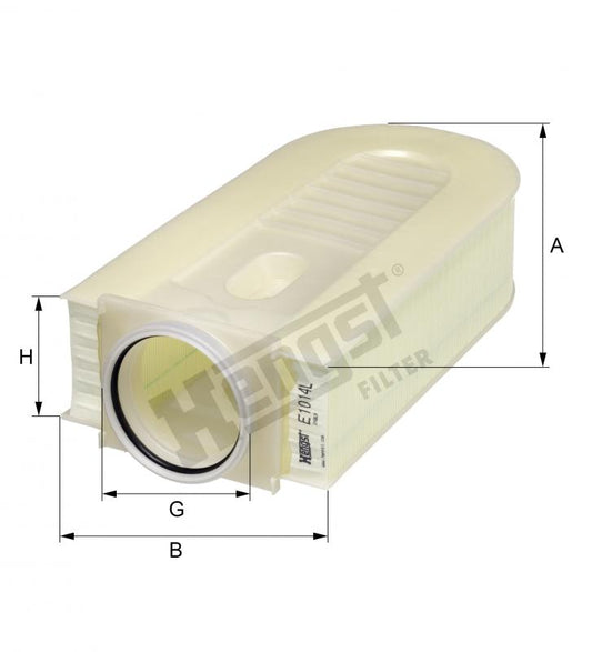 Hengst Air Filter E1014L