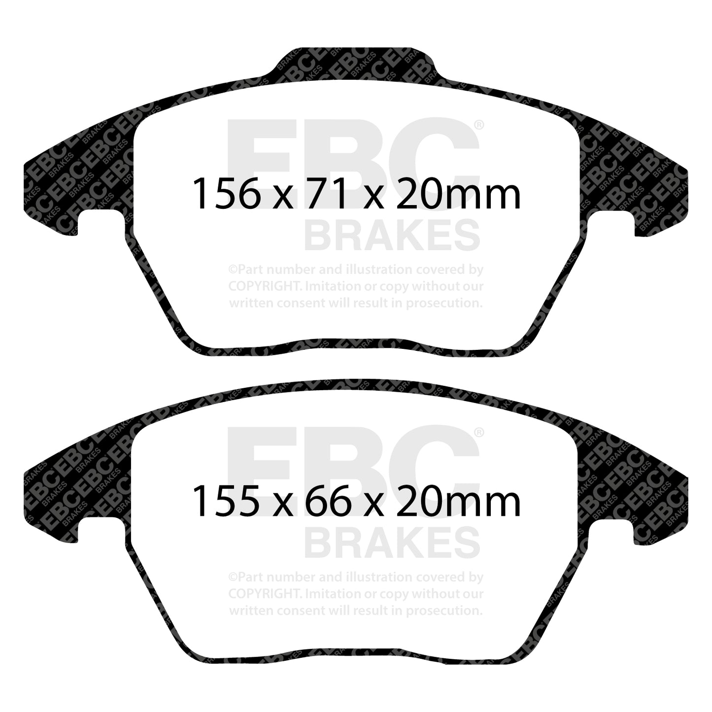 EBC Yellowstuff™ Brake Pads DP41517R