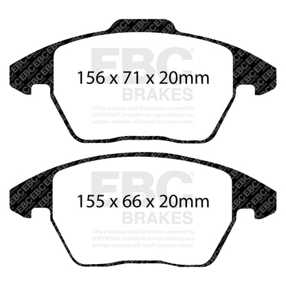 EBC Yellowstuff™ Brake Pads DP41517R