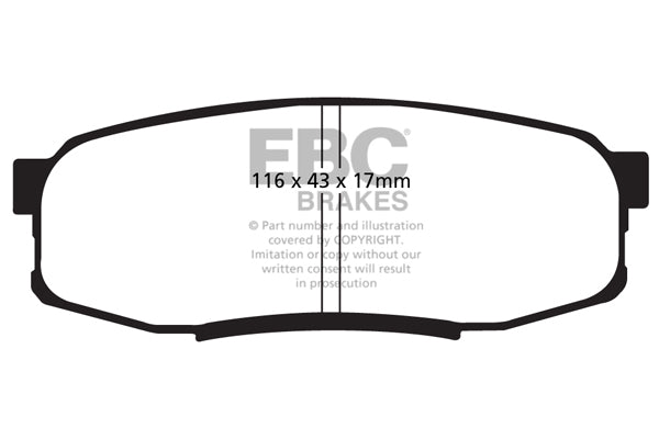 EBC Ultimax2™ Brake Pads DP1816