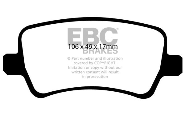 EBC Ultimax2™ Brake Pads DP1934