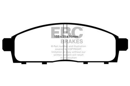EBC Ultimax2™ Brake Pads DP1963