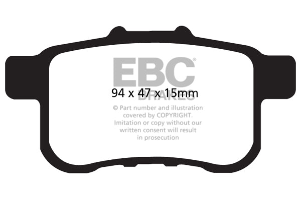 EBC Ultimax2™ Brake Pads DP1987