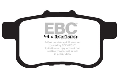 EBC Ultimax2™ Brake Pads DP1987