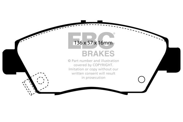 EBC Ultimax2™ Brake Pads DP891