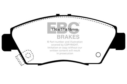 EBC Ultimax2™ Brake Pads DP891