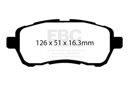 EBC Ultimax2™ Brake Pads DPX2003