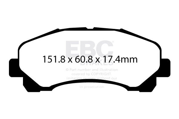 EBC Ultimax2™ Brake Pads DPX2113