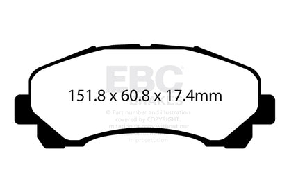 EBC Ultimax2™ Brake Pads DPX2113