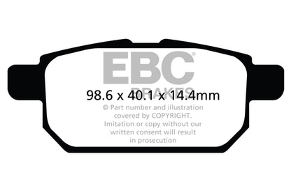 EBC Ultimax2™ Brake Pads DPX2120