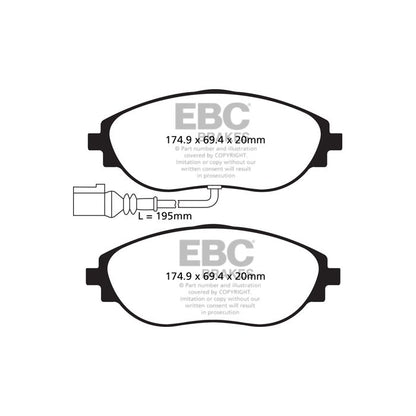 EBC Yellowstuff™ Brake Pads DP42127R