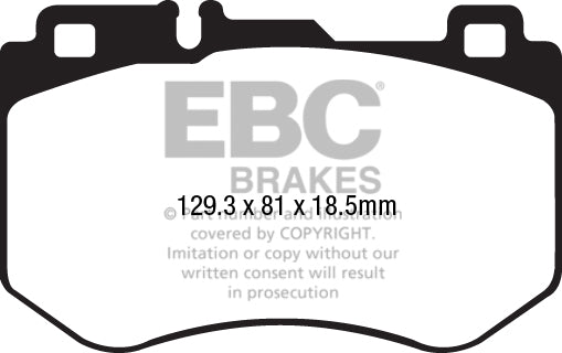 EBC Ultimax2™ Brake Pads DPX2209