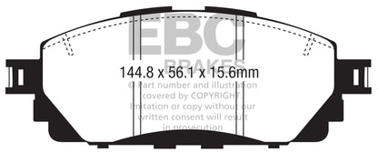EBC Ultimax2™ Brake Pads DPX2373