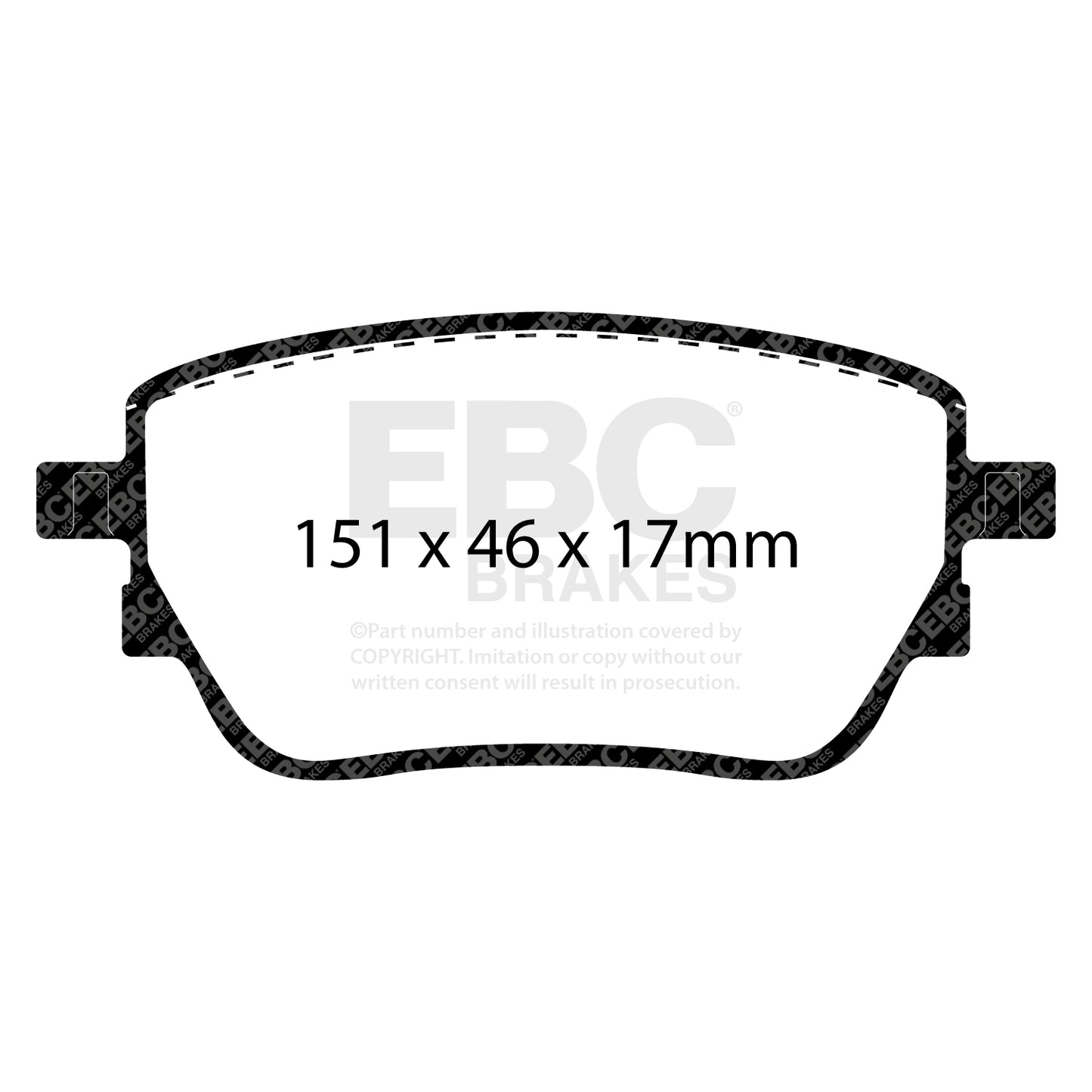 EBC Ultimax2™ Brake Pads DPX2389