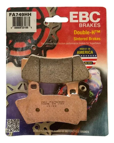 EBC Brakes Double-H Series Sintered Brake Pads FA749HH