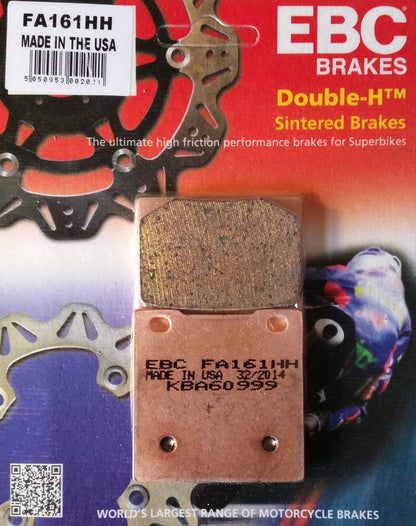 EBC Brakes Double-H Series Sintered Brake Pads FA161HH