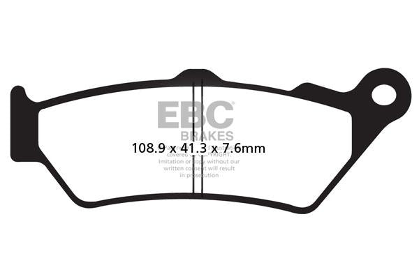 EBC Brakes Double-H Series Sintered Brake Pads FA209/2HH