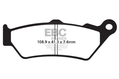 EBC Brakes Double-H Series Sintered Brake Pads FA209/2HH