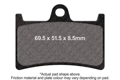 EBC Brakes Double-H Series Sintered Brake Pads FA252HH