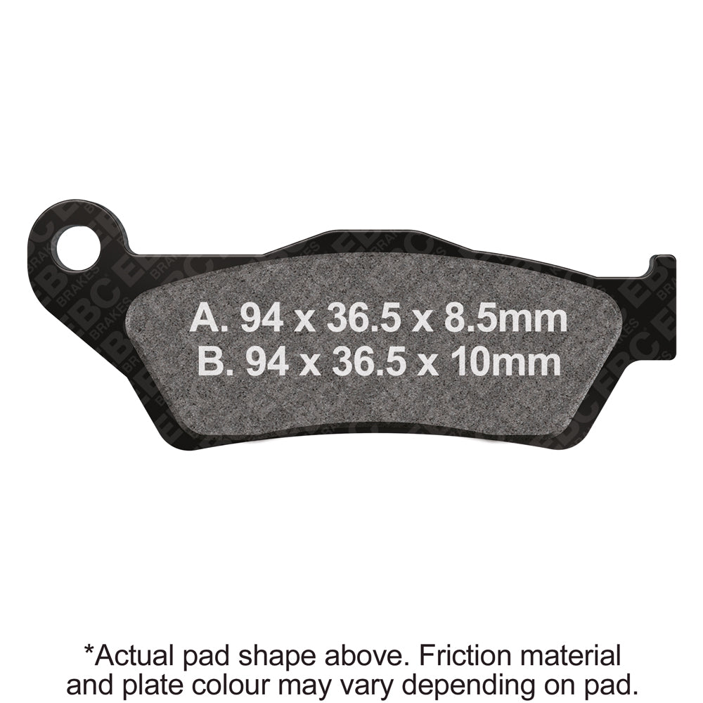 EBC Brakes Double-H Series Sintered Brake Pads FA363HH