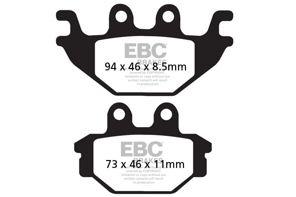 EBC Brakes Double-H Series Sintered Brake Pads FA377HH