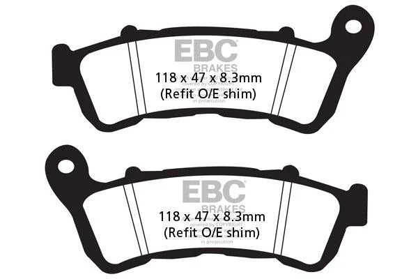 EBC Brakes Double-H Series Sintered Brake Pads FA388HH
