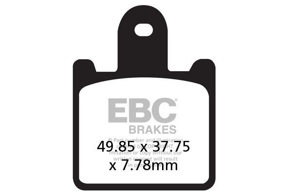 EBC Brakes Double-H Series Sintered Brake Pads FA417/4HH