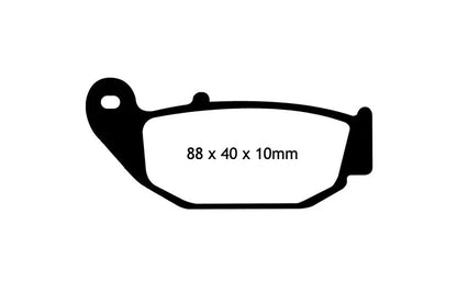 EBC Brakes Double-H Series Sintered Brake Pads FA629HH