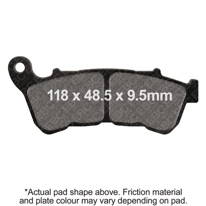 EBC Brakes Double-H Series Sintered Brake Pads FA640HH