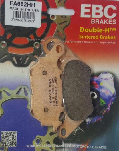 EBC Brakes Double-H Series Sintered Brake Pads FA662HH