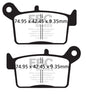 EBC Brakes Double-H Series Sintered Brake Pads FA697HH