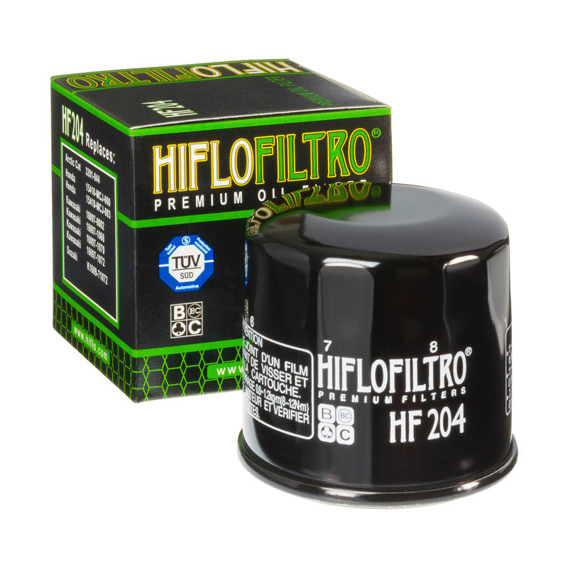 HiflowFiltro Premium Oil Filter HF204 (Black)