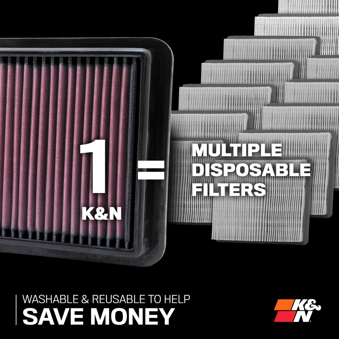 K&N Replacement Air Filter 33-2996