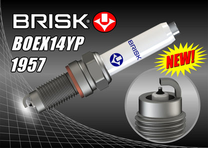 BRISK Platin Performance Spark Plugs BOEX14YP