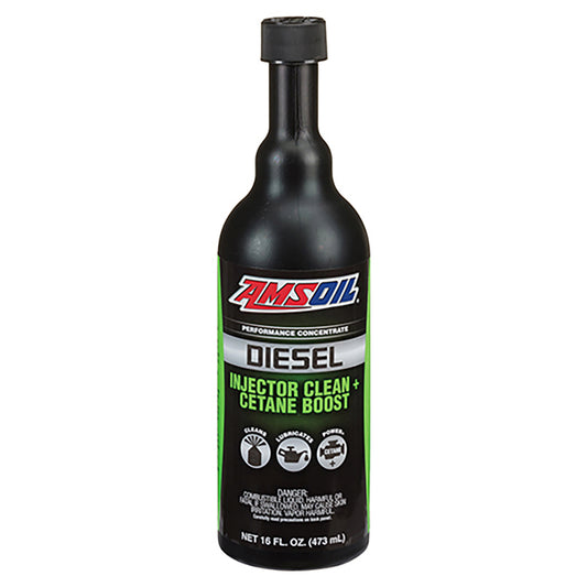 AMSOIL Diesel Injector Clean + Cetane Boost Fuel Additive - ADSPCN (237ml)